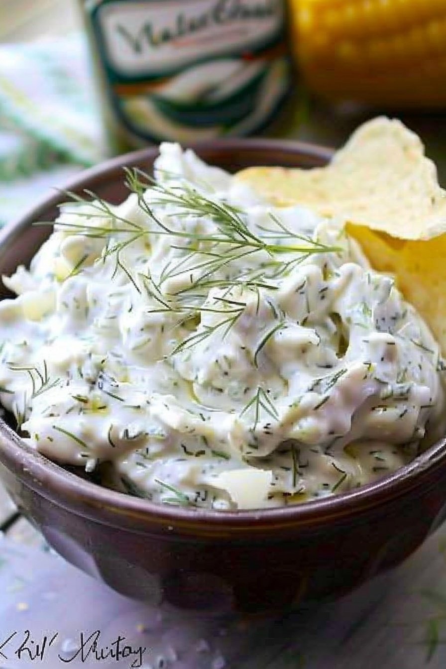 Dill Pickle Dip with Vlasic