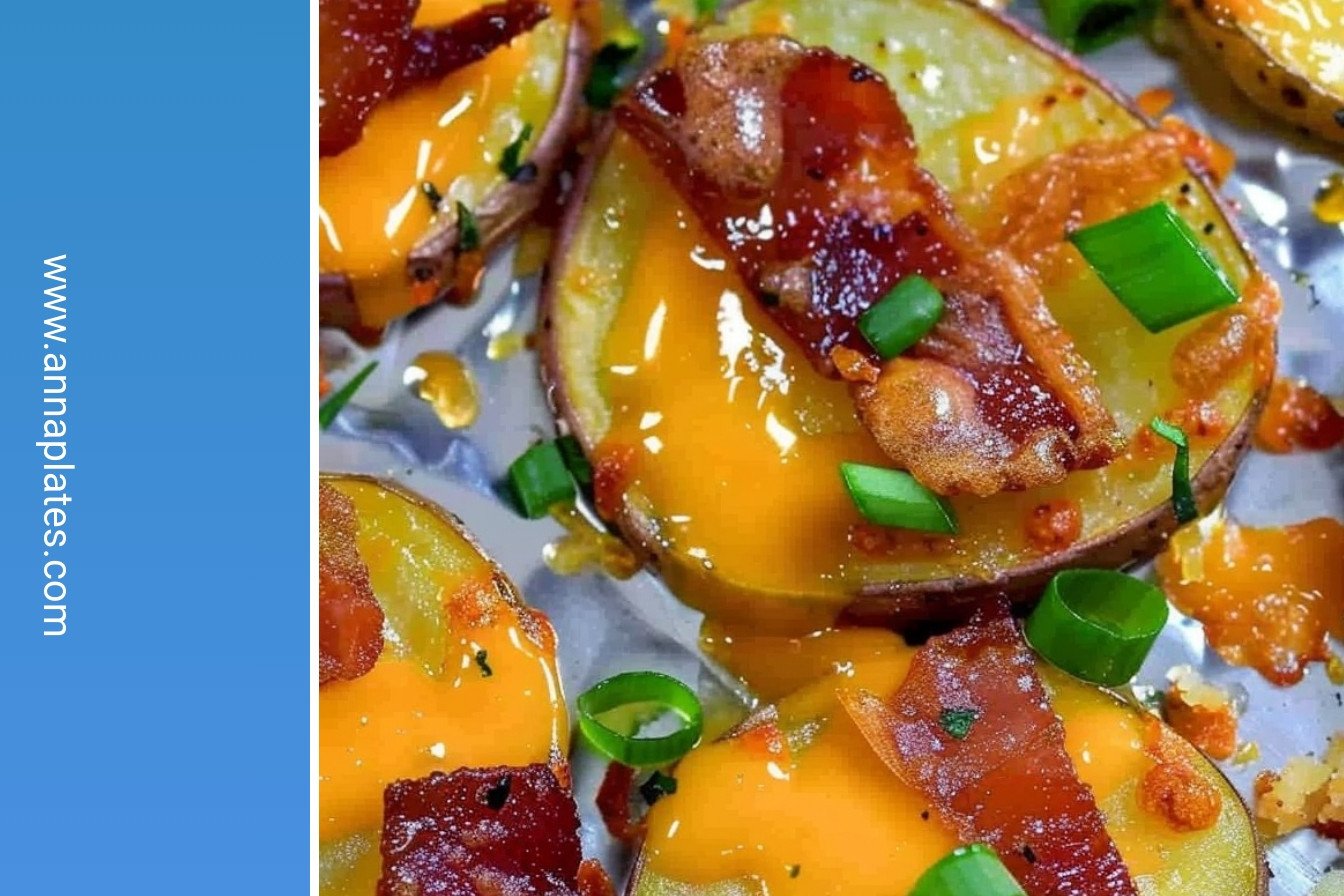 Loaded Baked Potato Rounds: Creamy, dreamy, irresistible bliss.