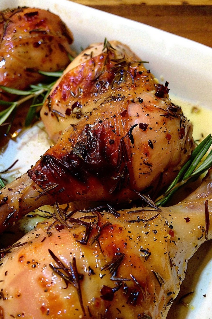 Roasted Lemon Rosemary Drumsticks