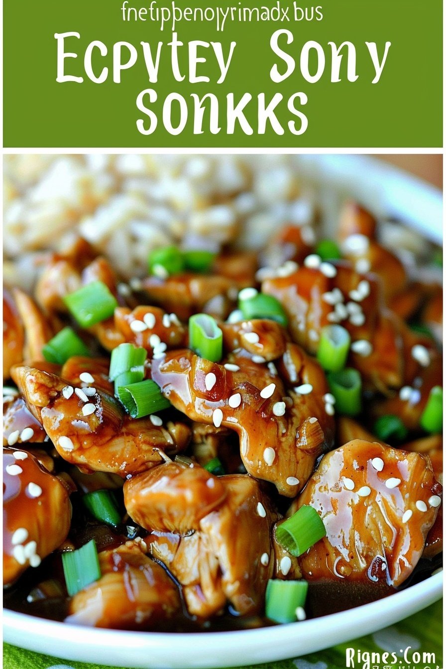 Slow Cooker Chicken Teriyaki