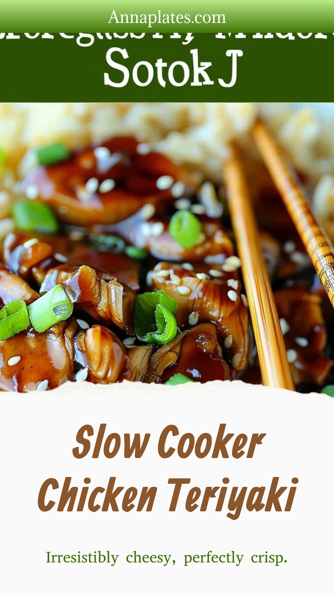 Slow Cooker Chicken Teriyaki
