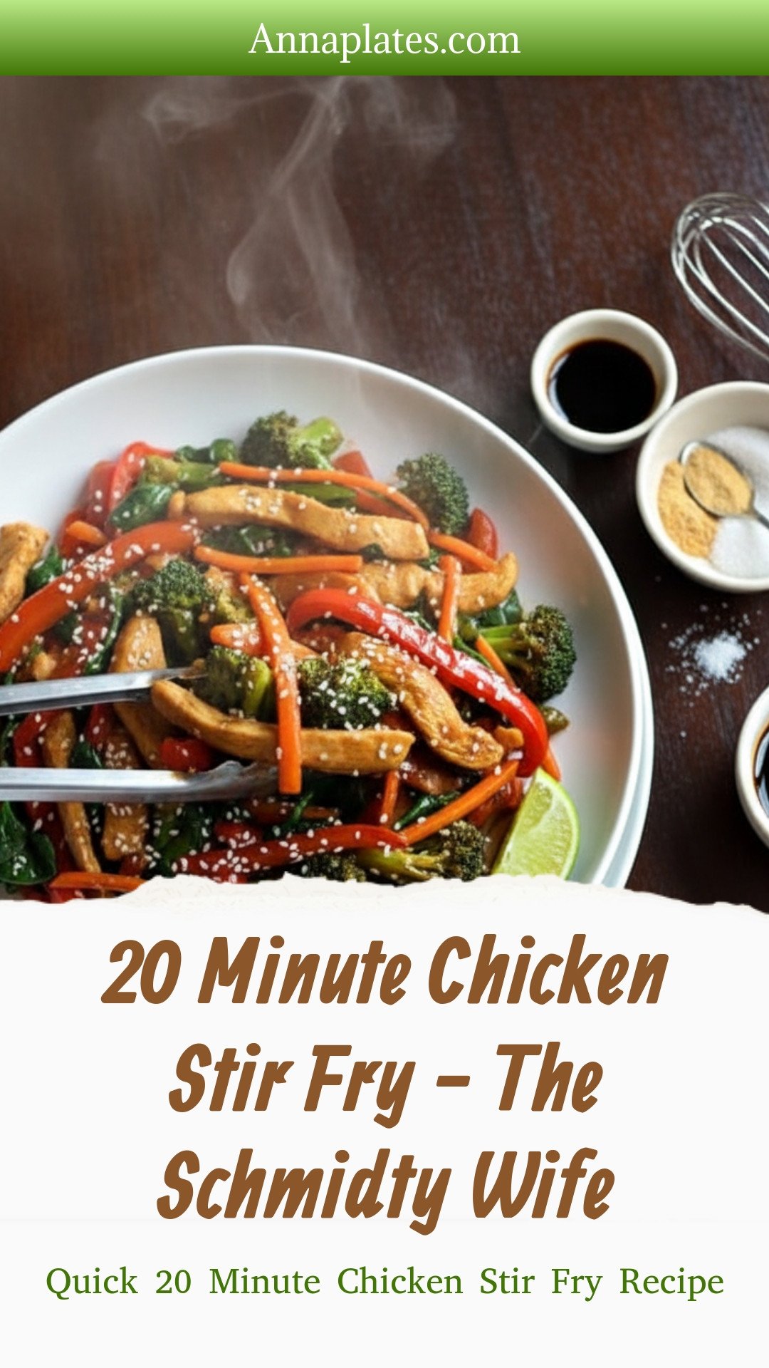 20 Minute Chicken Stir Fry - The Schmidty Wife