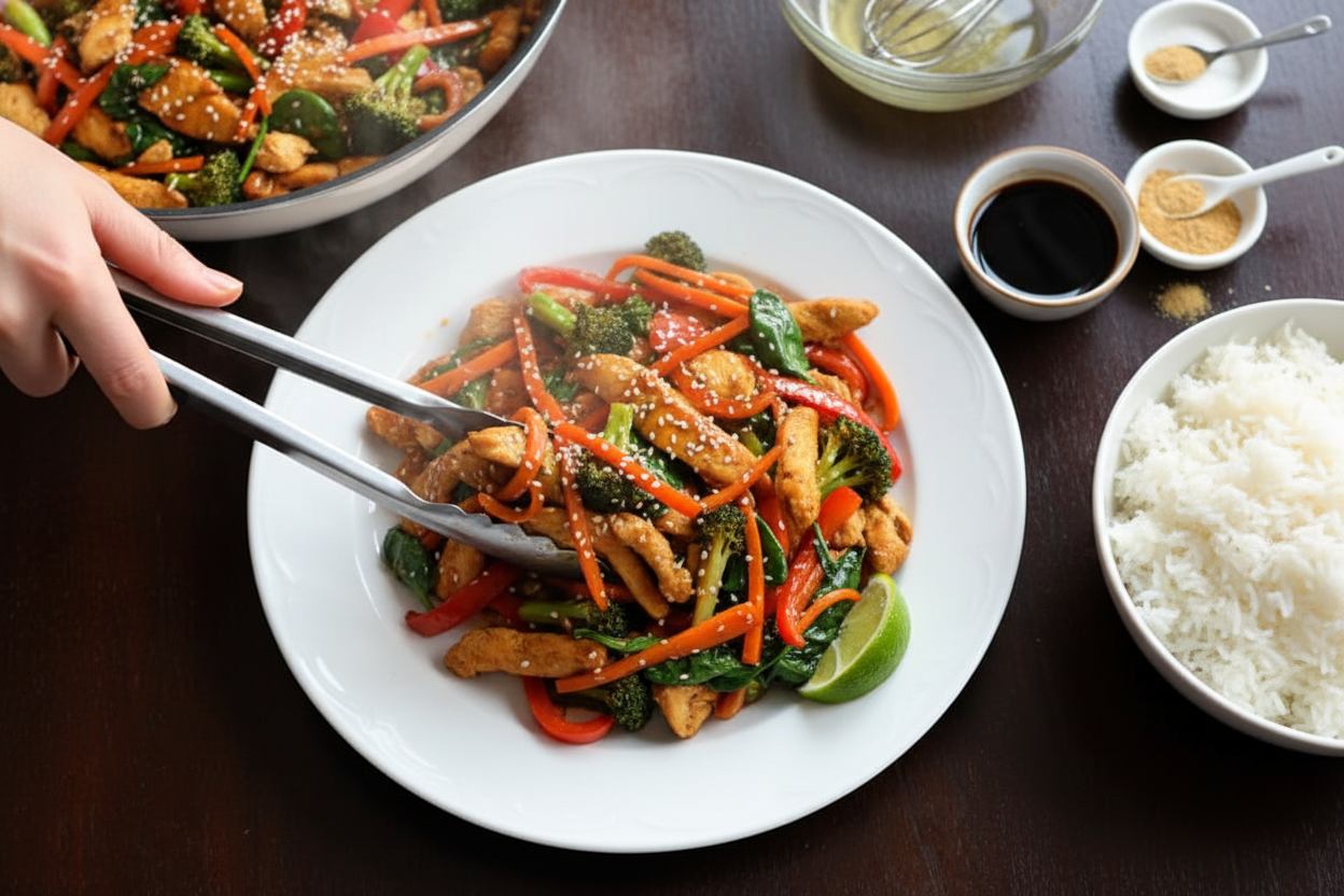 20 Minute Chicken Stir Fry – The Schmidty Wife: Quick 20 Minute Chicken Stir Fry Recipe