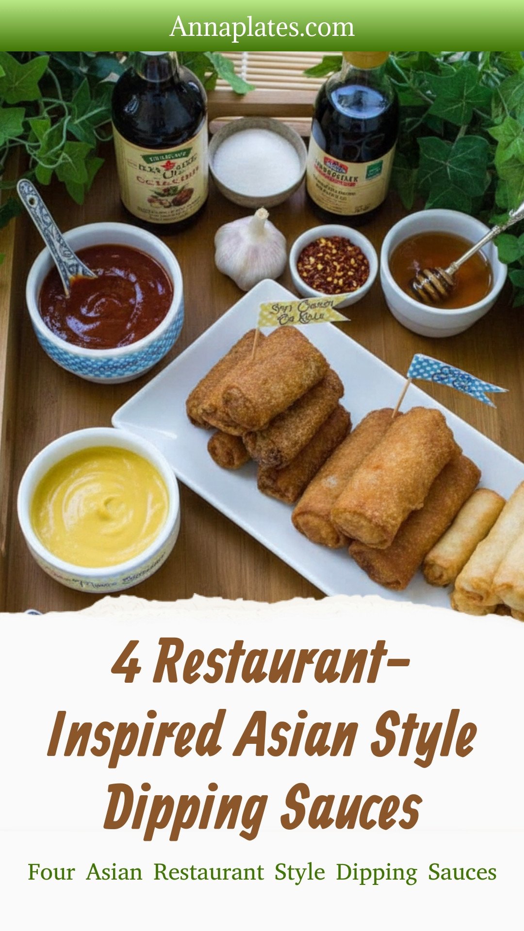 4 Restaurant-Inspired Asian Style Dipping Sauces