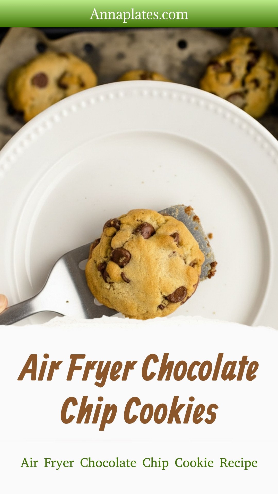 Air Fryer Chocolate Chip Cookies