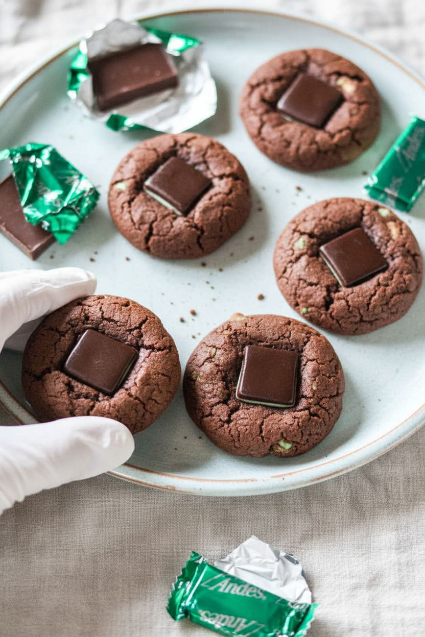 Andes Mint Chocolate Cookies 