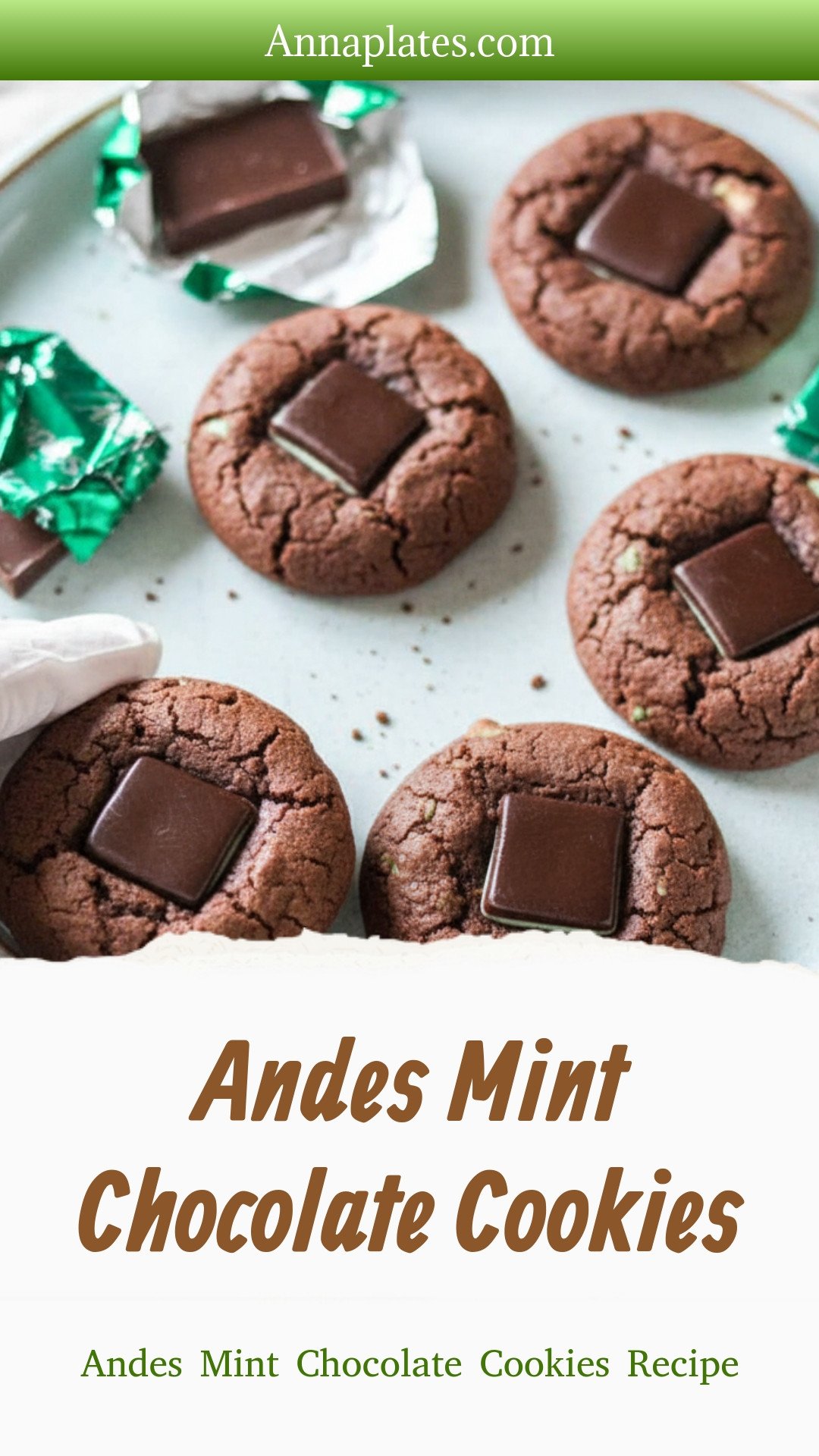 Andes Mint Chocolate Cookies 