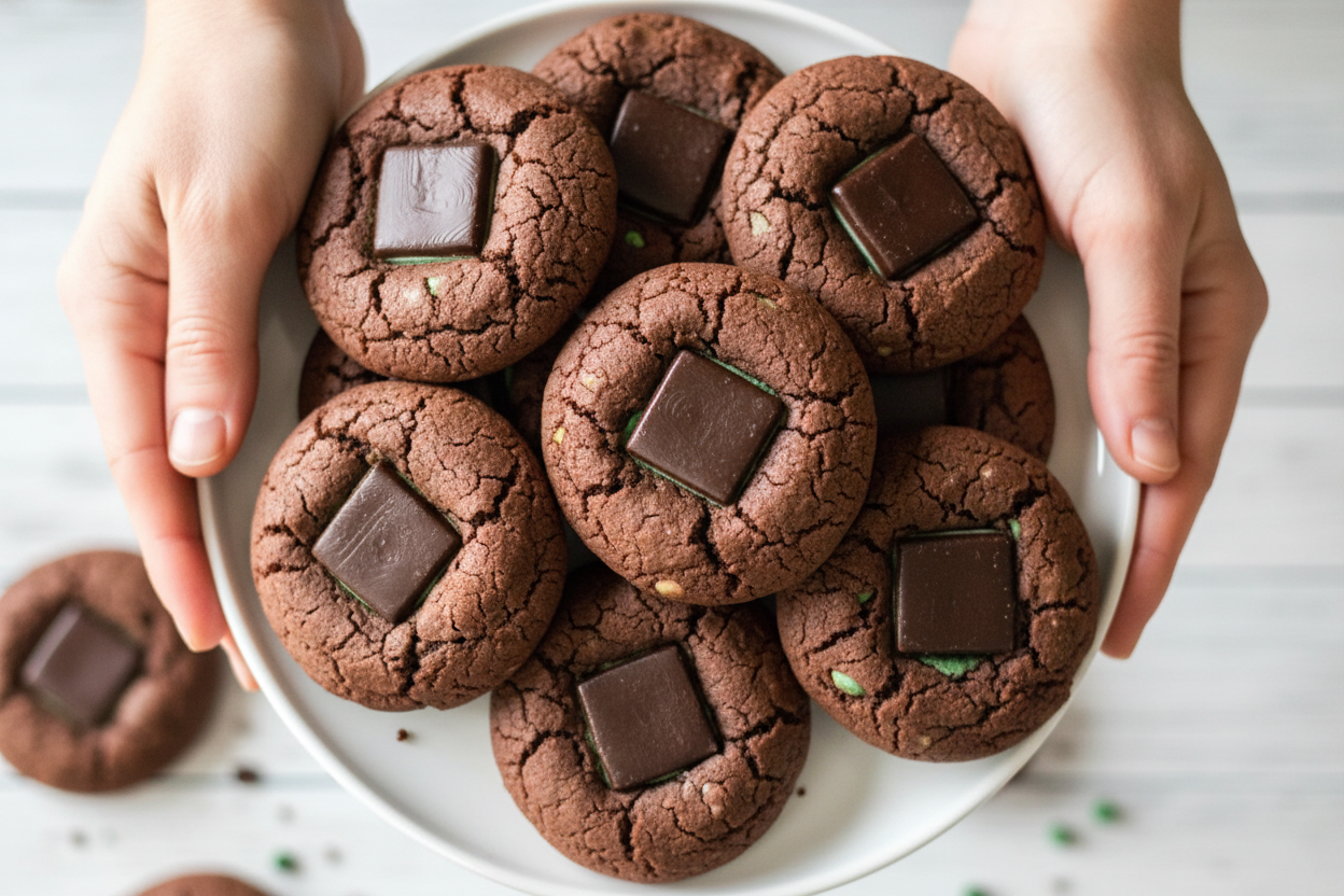Andes Mint Chocolate Cookies 