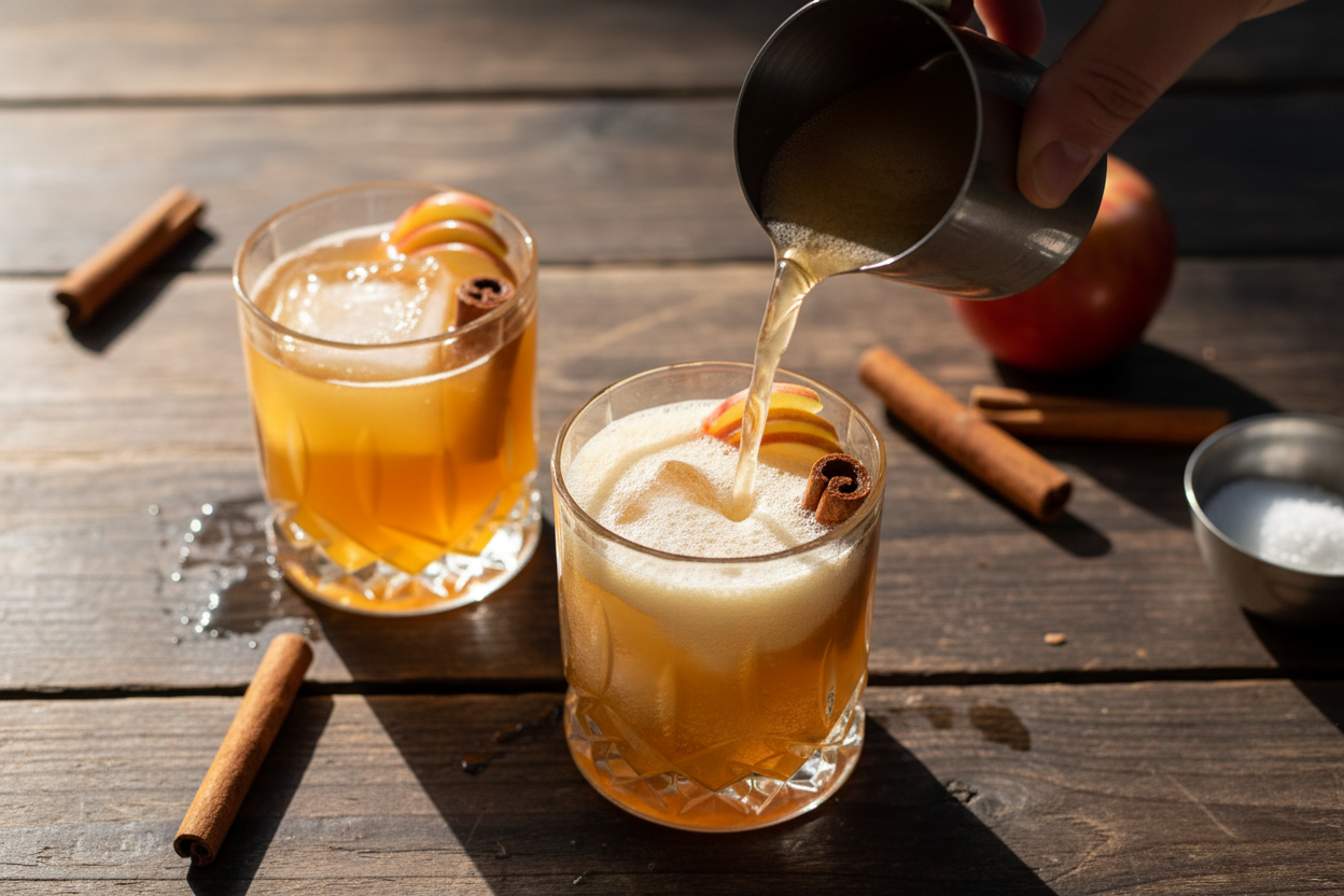 Apple Cider Bourbon Cocktail – The Schmidty Wife: Apple Cider Bourbon Cocktail Recipe