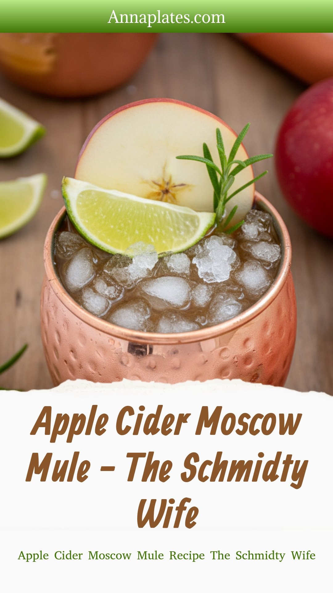 Apple Cider Moscow Mule - The Schmidty Wife