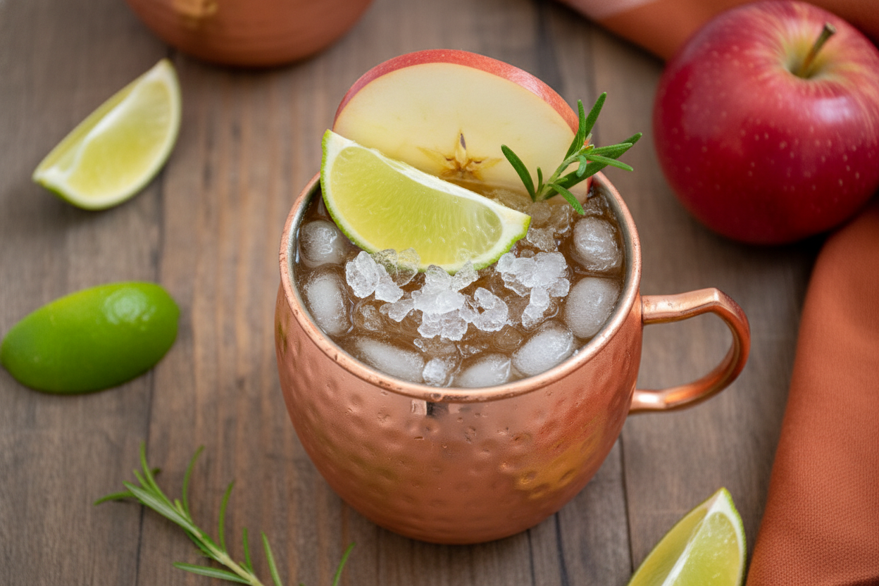Apple Cider Moscow Mule – The Schmidty Wife: Apple Cider Moscow Mule Recipe The Schmidty Wife