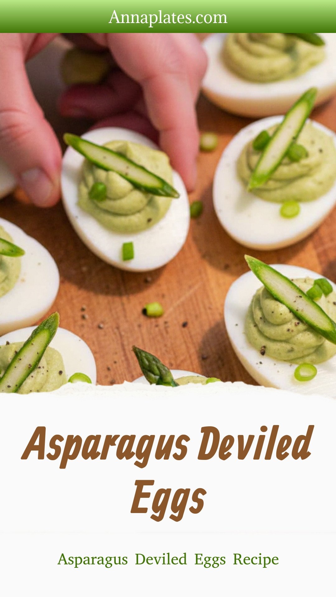 Asparagus Deviled Eggs