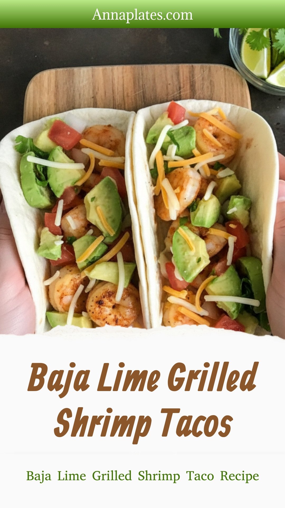 Baja Lime Grilled Shrimp Tacos