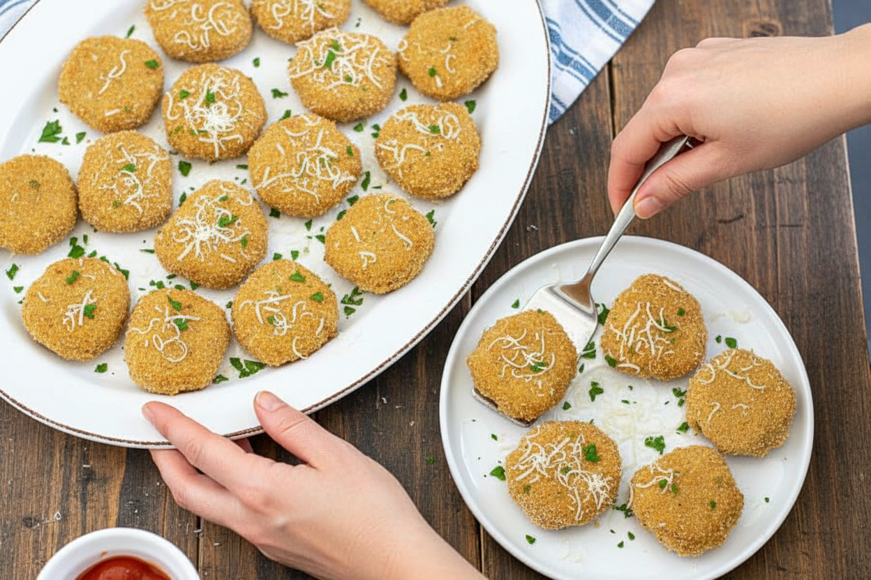 Baked Chicken Nuggets with Hidden Quinoa - The Schmidty Wife