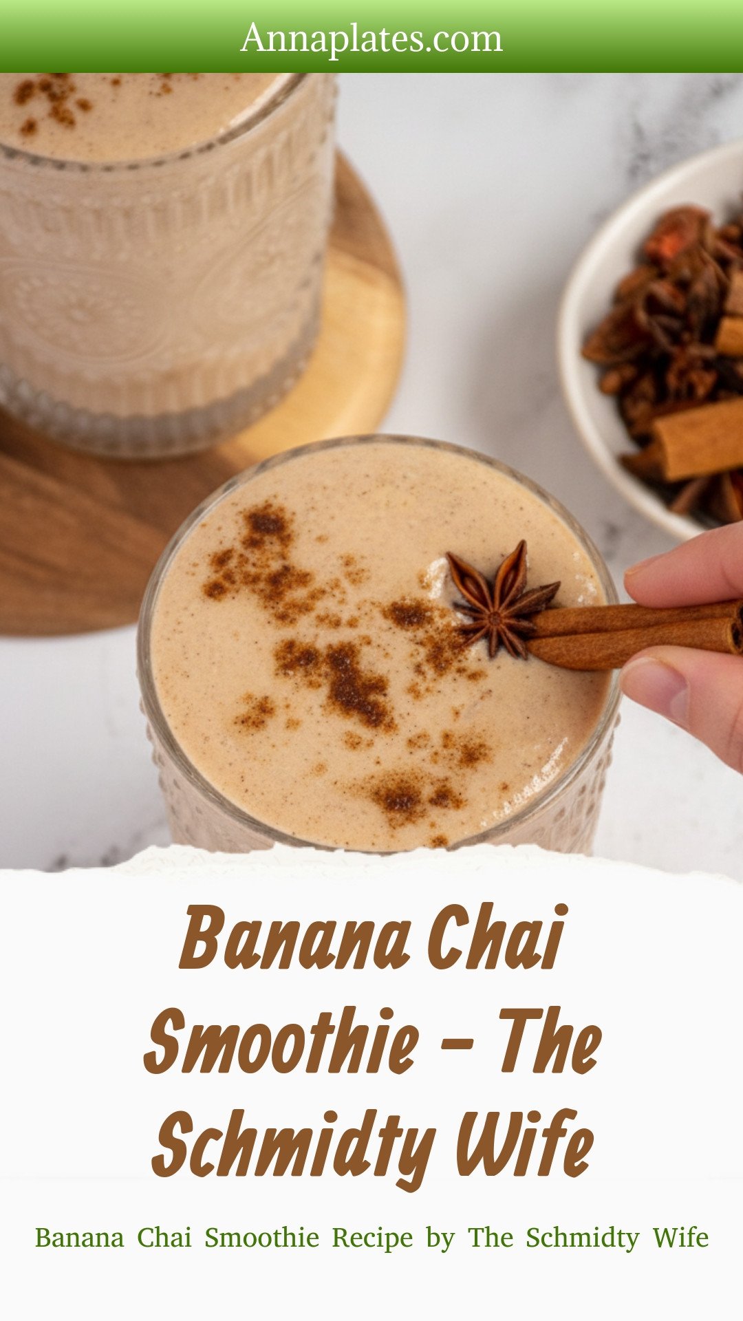 Banana Chai Smoothie - The Schmidty Wife