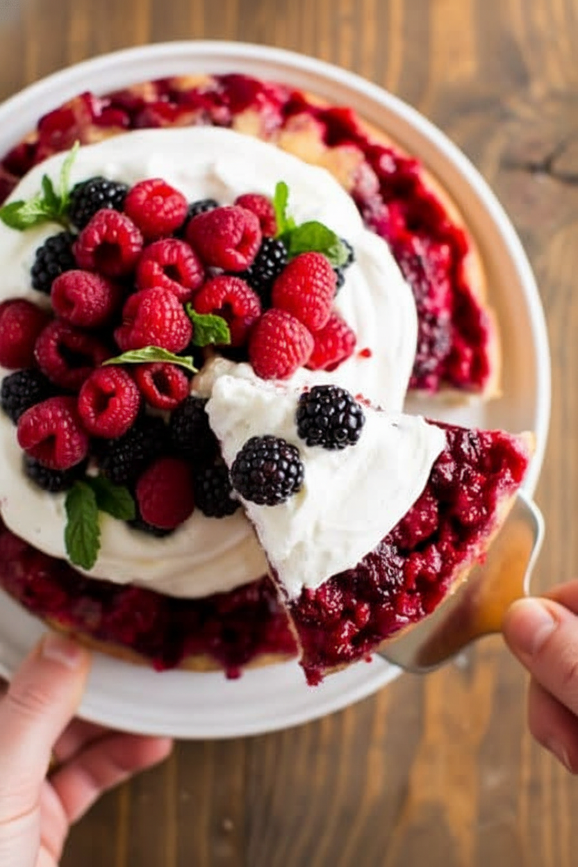 Berry Upside Down Cake