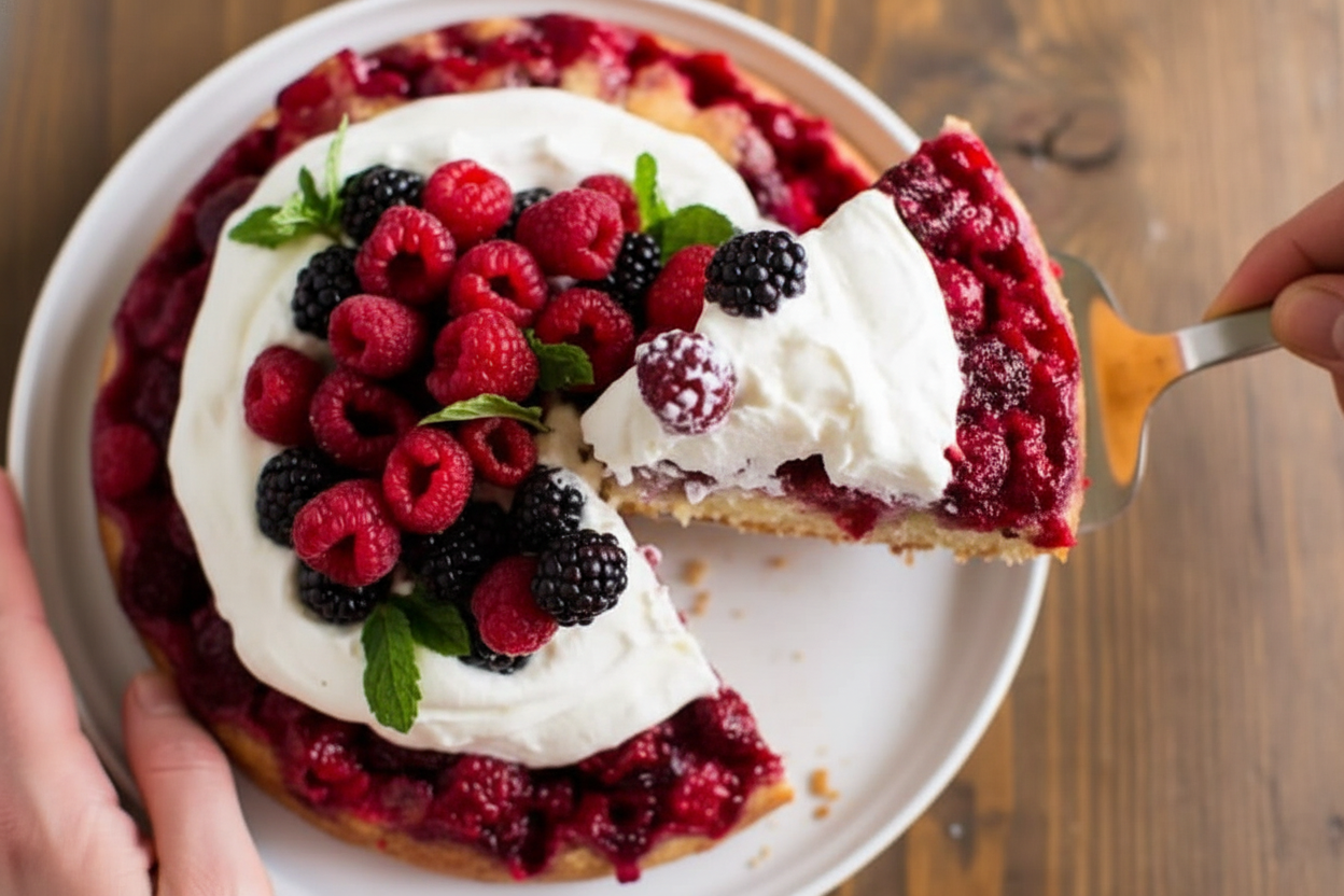 Berry Upside Down Cake