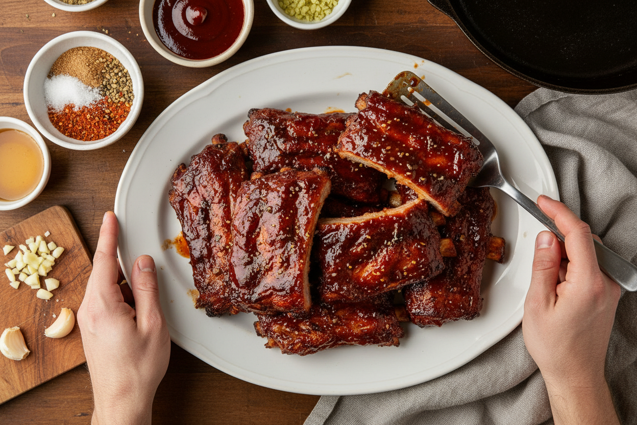 Best Grilled BBQ Pork Ribs Recipe