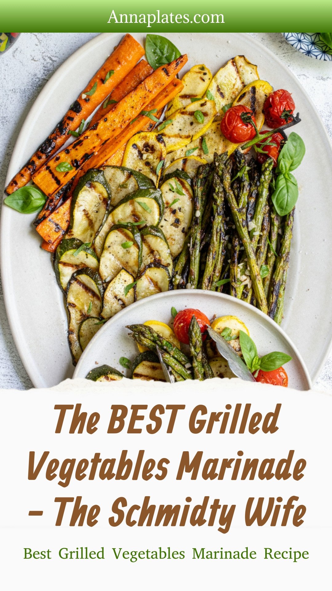 The BEST Grilled Vegetables Marinade - The Schmidty Wife