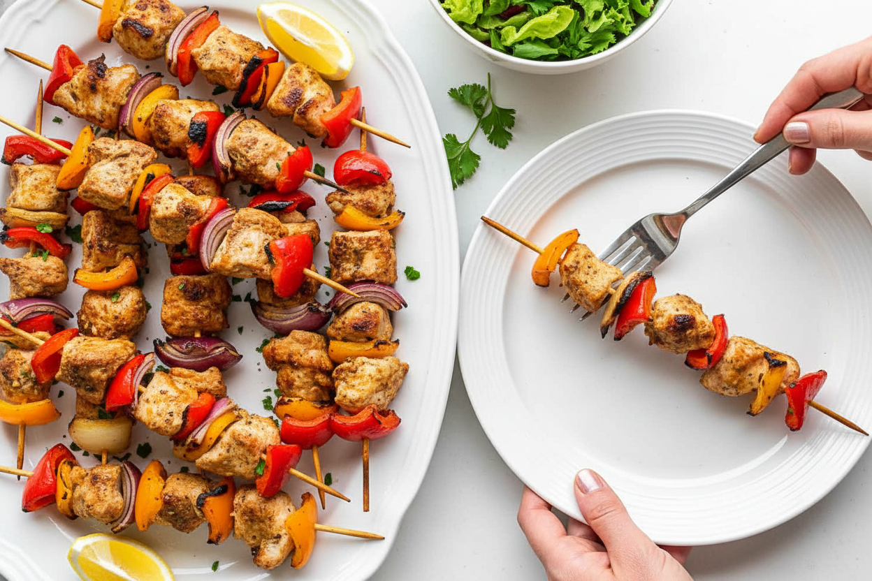 Best Juicy Grilled Chicken Kabobs