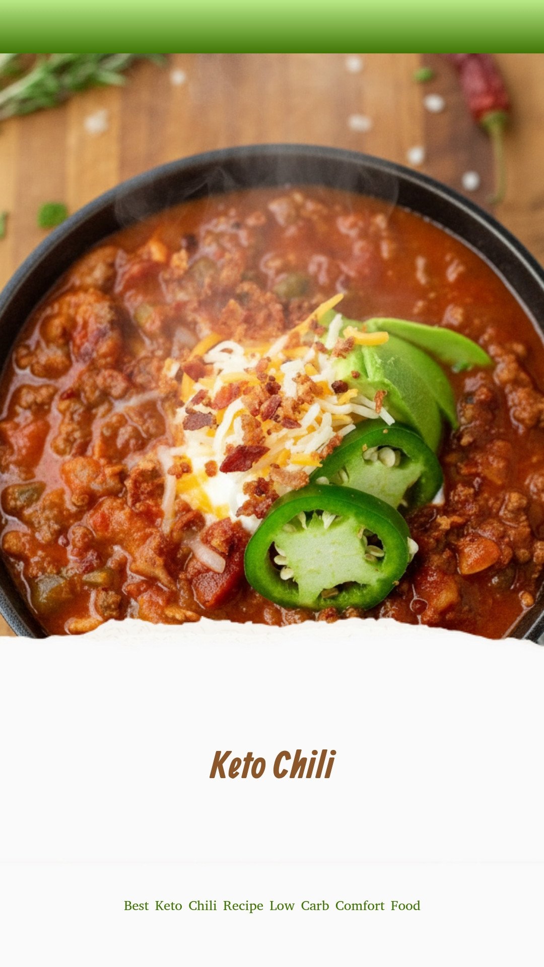 Keto Chili