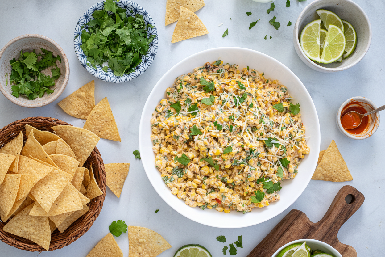 The BEST Mexican Street Corn Dip - The Schmidty Wife