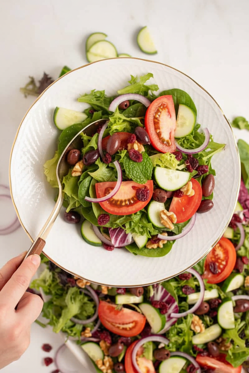 The BEST Spring Mix Salad - The Schmidty Wife