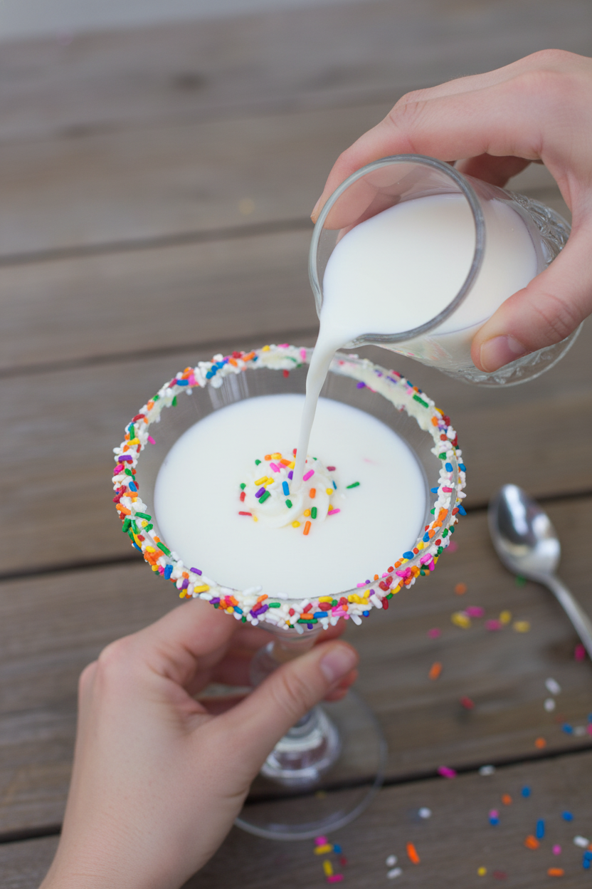 Birthday Cake Cocktails