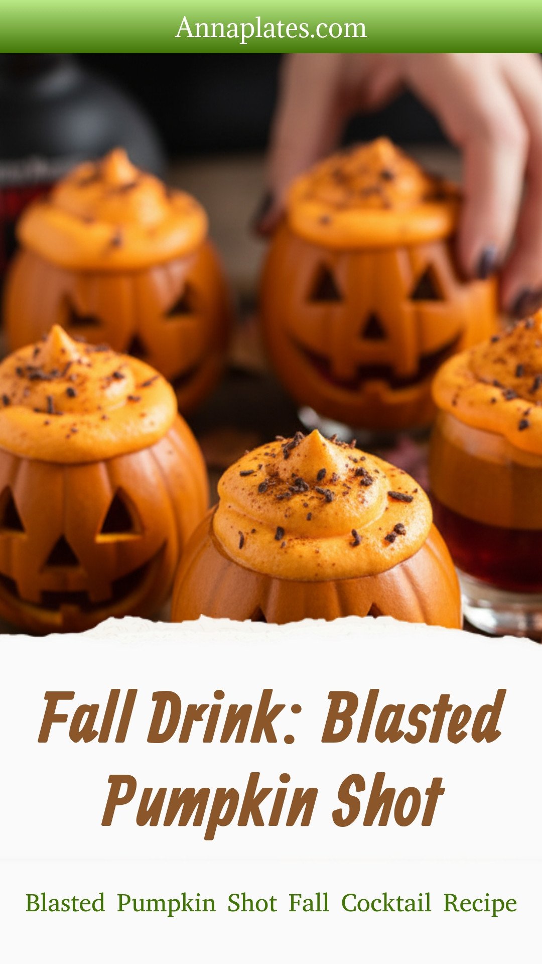 Fall Drink: Blasted Pumpkin Shot