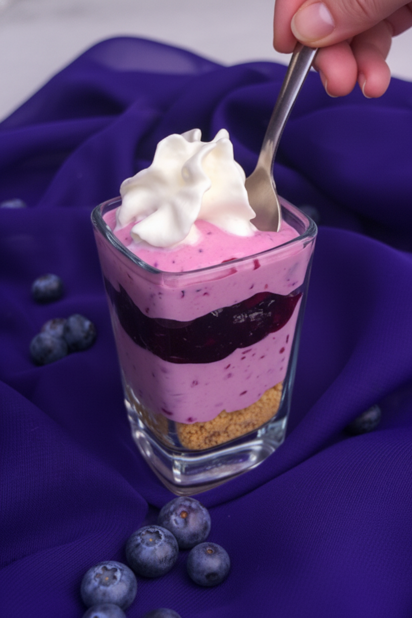 Blueberry Cream Cheese Parfaits