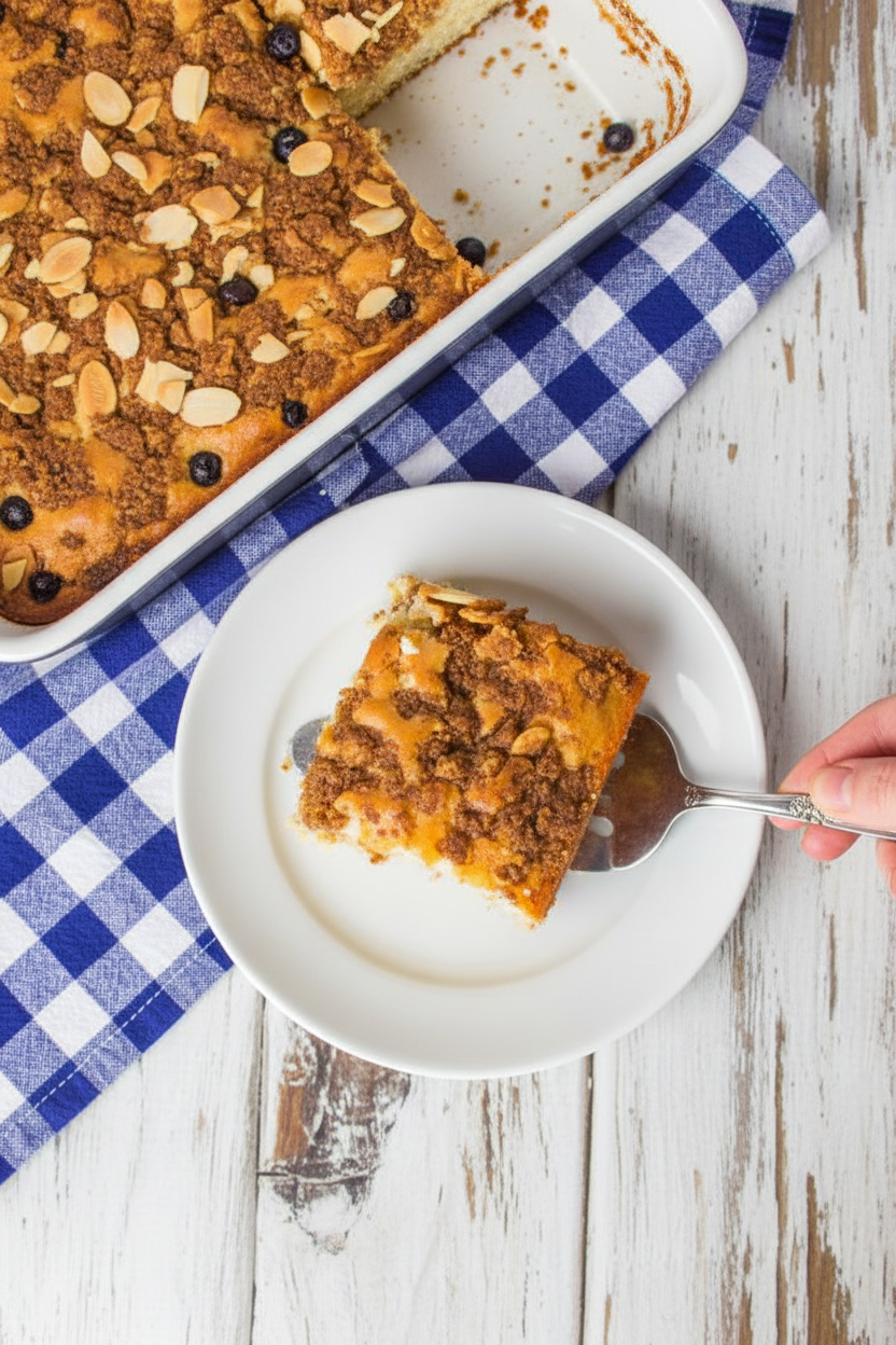 Blueberry Morning Coffee Cake