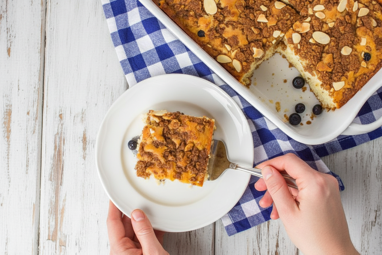 Blueberry Morning Coffee Cake