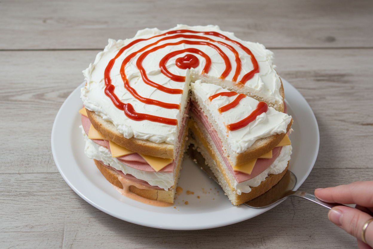 Bologna Cake Appetizer Recipe