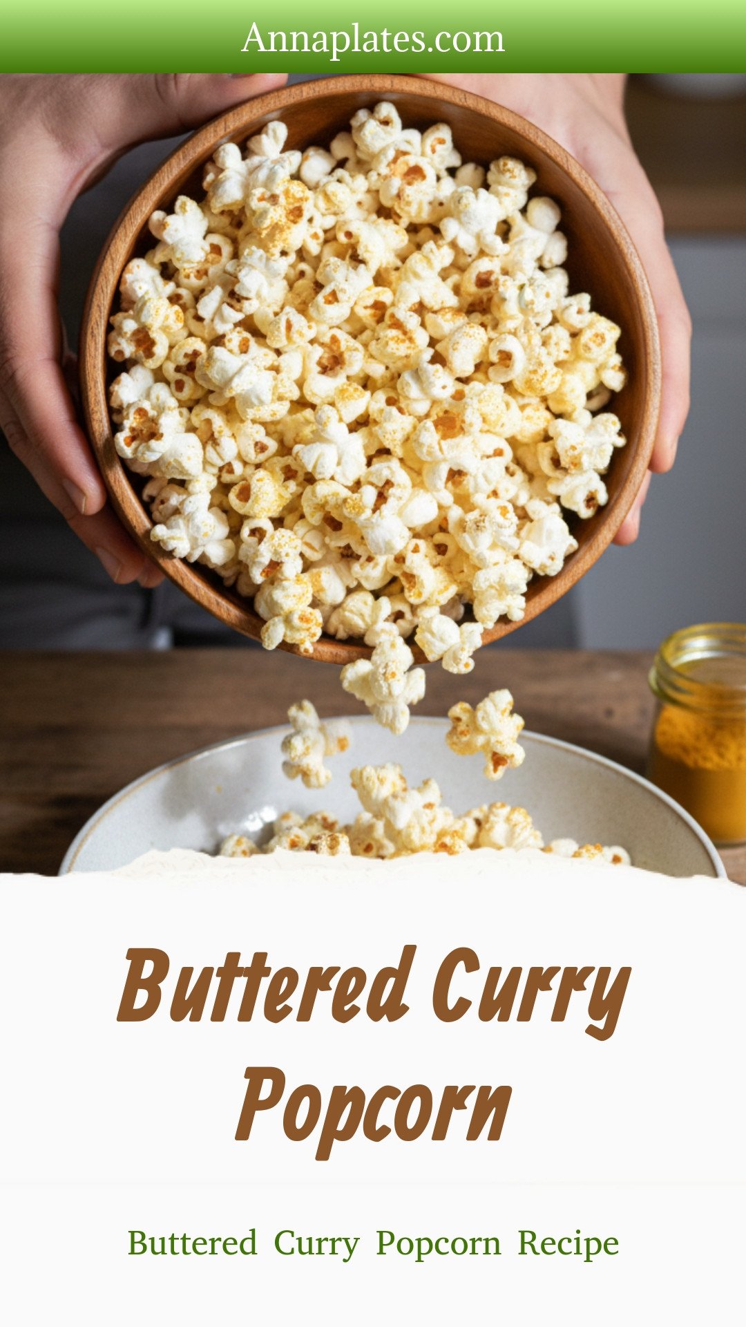 Buttered Curry Popcorn