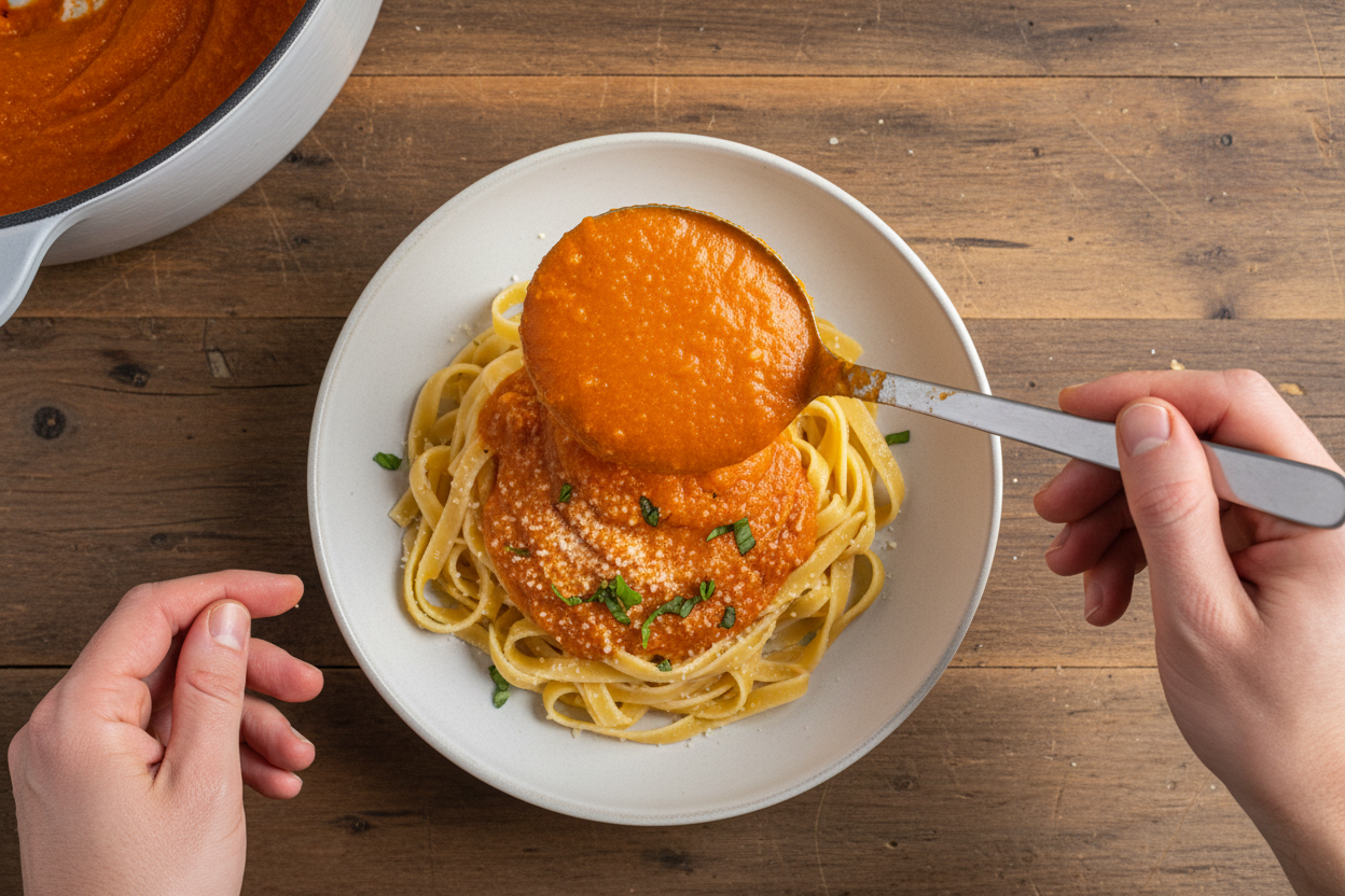 Butternut Squash Pasta Sauce – The Schmidty Wife: Creamy Butternut Squash Pasta Sauce Recipe