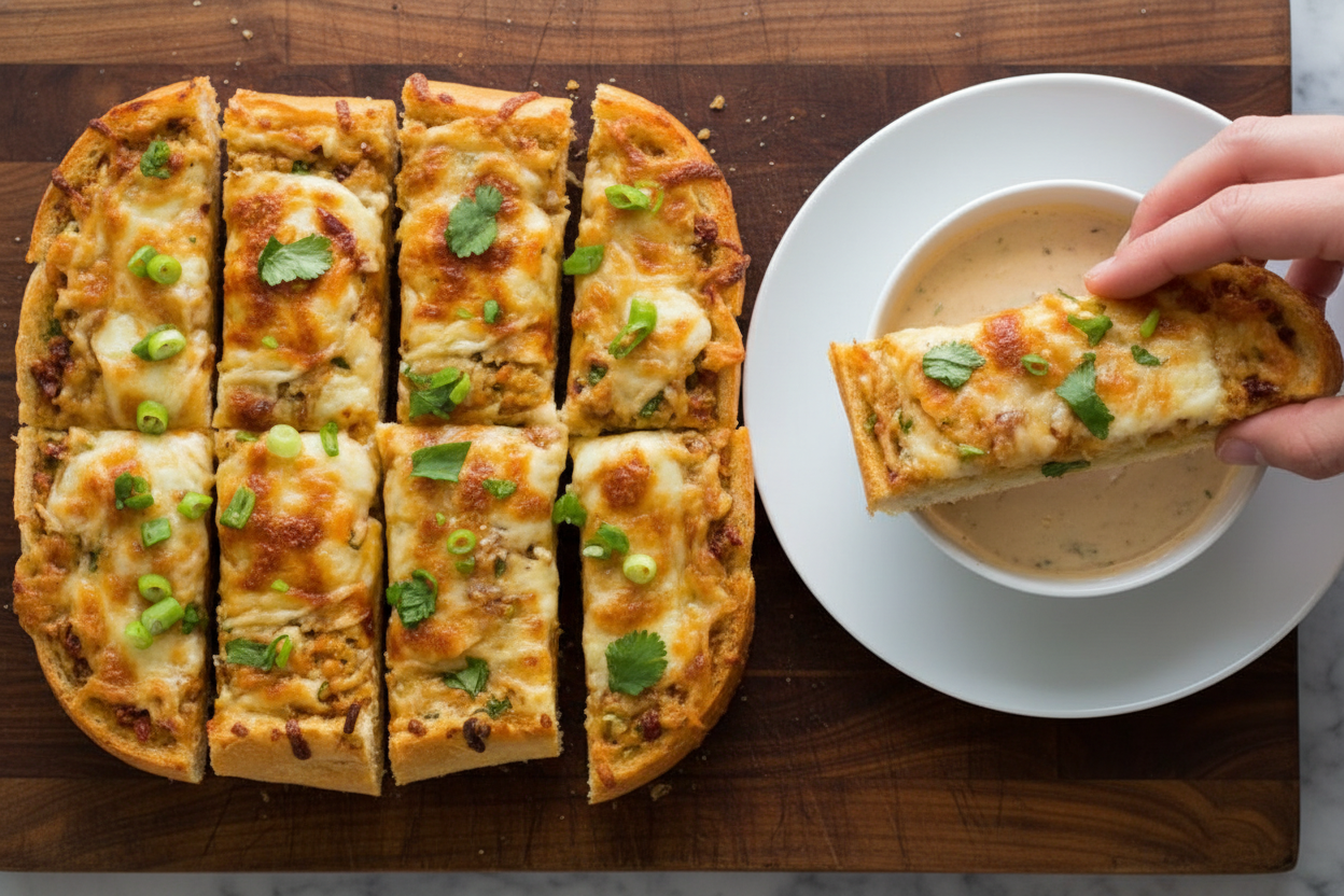 CHIPOTLE GARLIC BREAD