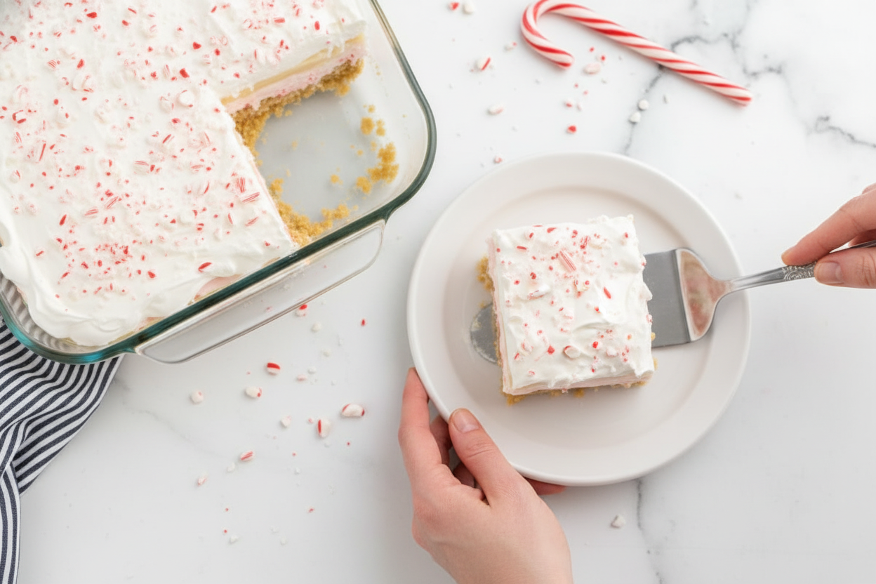 Candy Cane Dessert