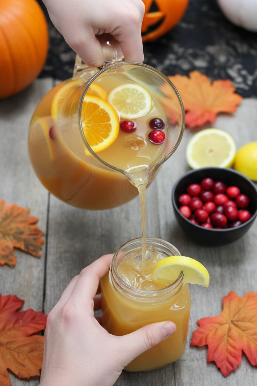 Captain's Cauldron Punch - a Halloween Party Punch