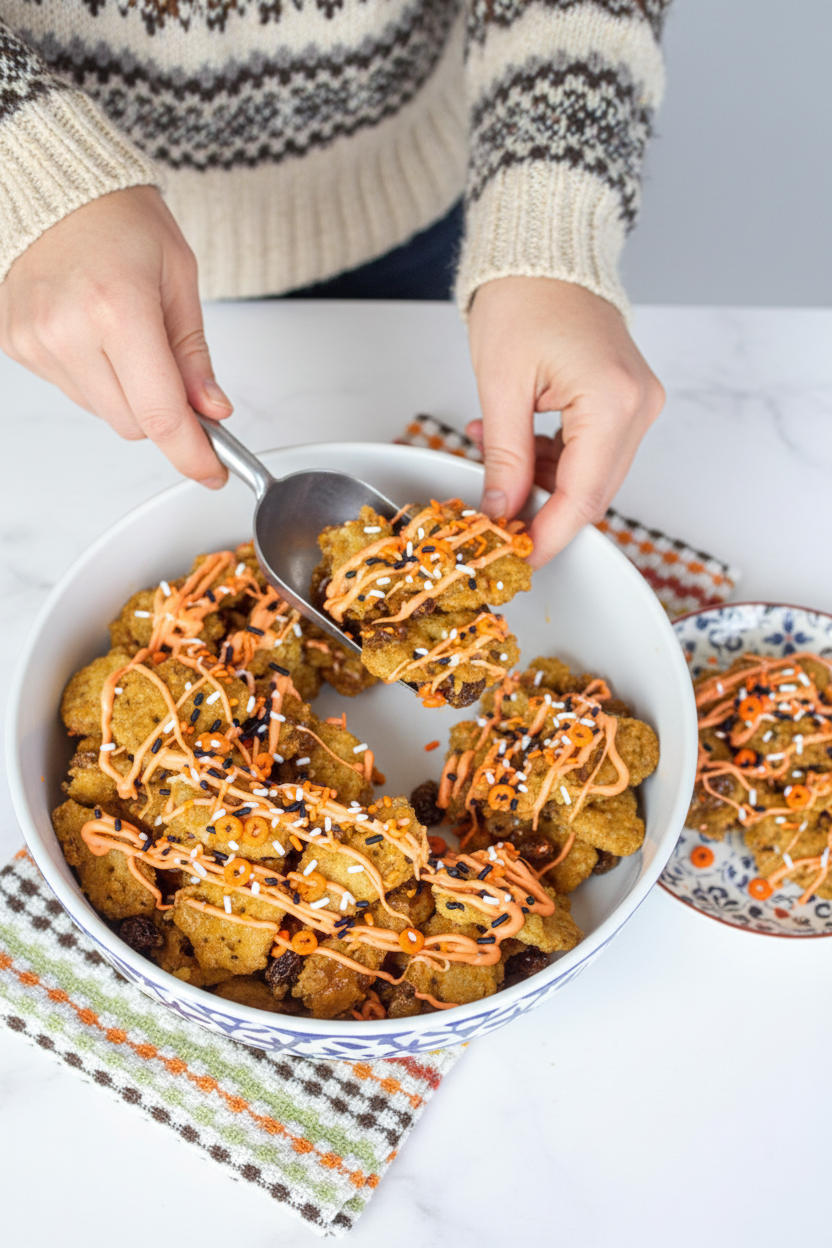 Caramel Walnut Ritz Cracker Bites