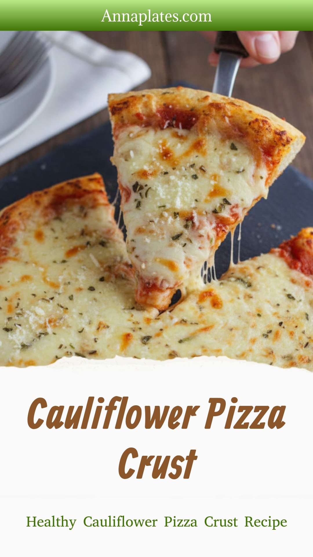 Cauliflower Pizza Crust