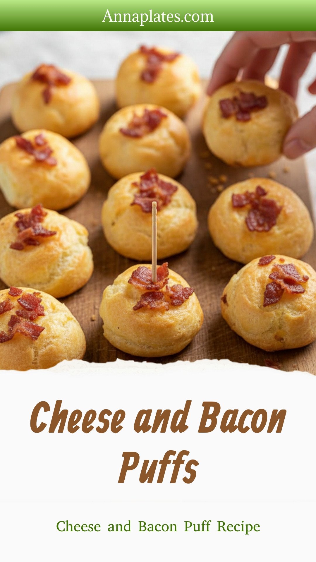 Cheese and Bacon Puffs
