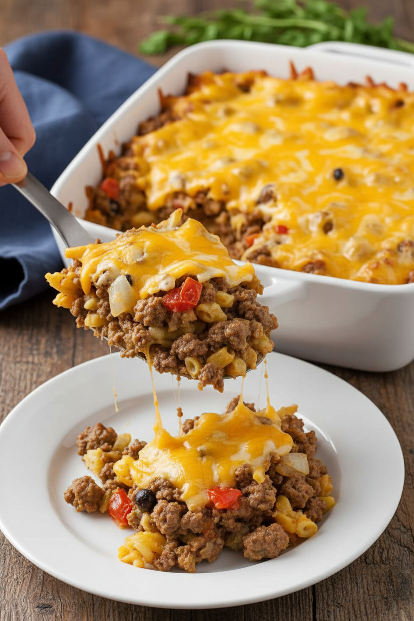 Cheeseburger Casserole Recipe