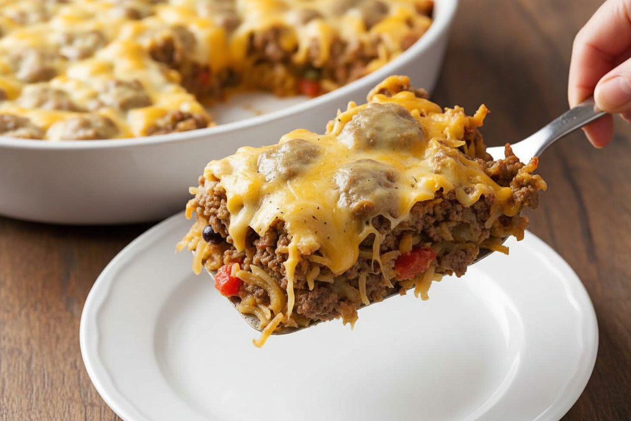 Cheeseburger Casserole Recipe