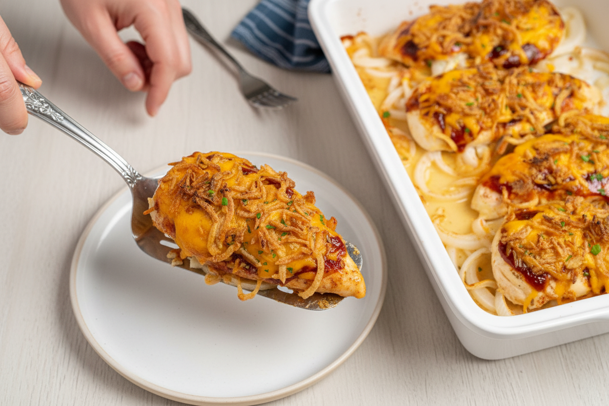 Cheesy BBQ Chicken Bake - The Schmidty Wife