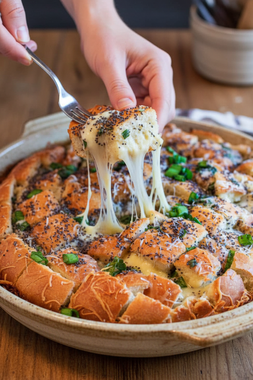 Cheesy Garlic Pull Apart Bread