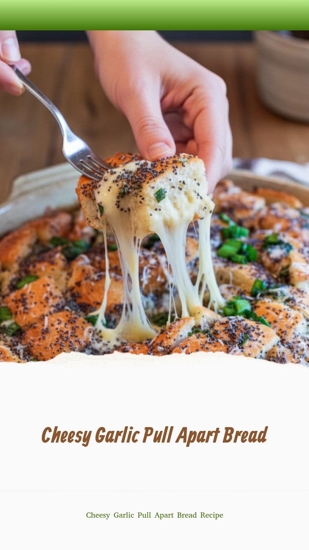 Cheesy Garlic Pull Apart Bread