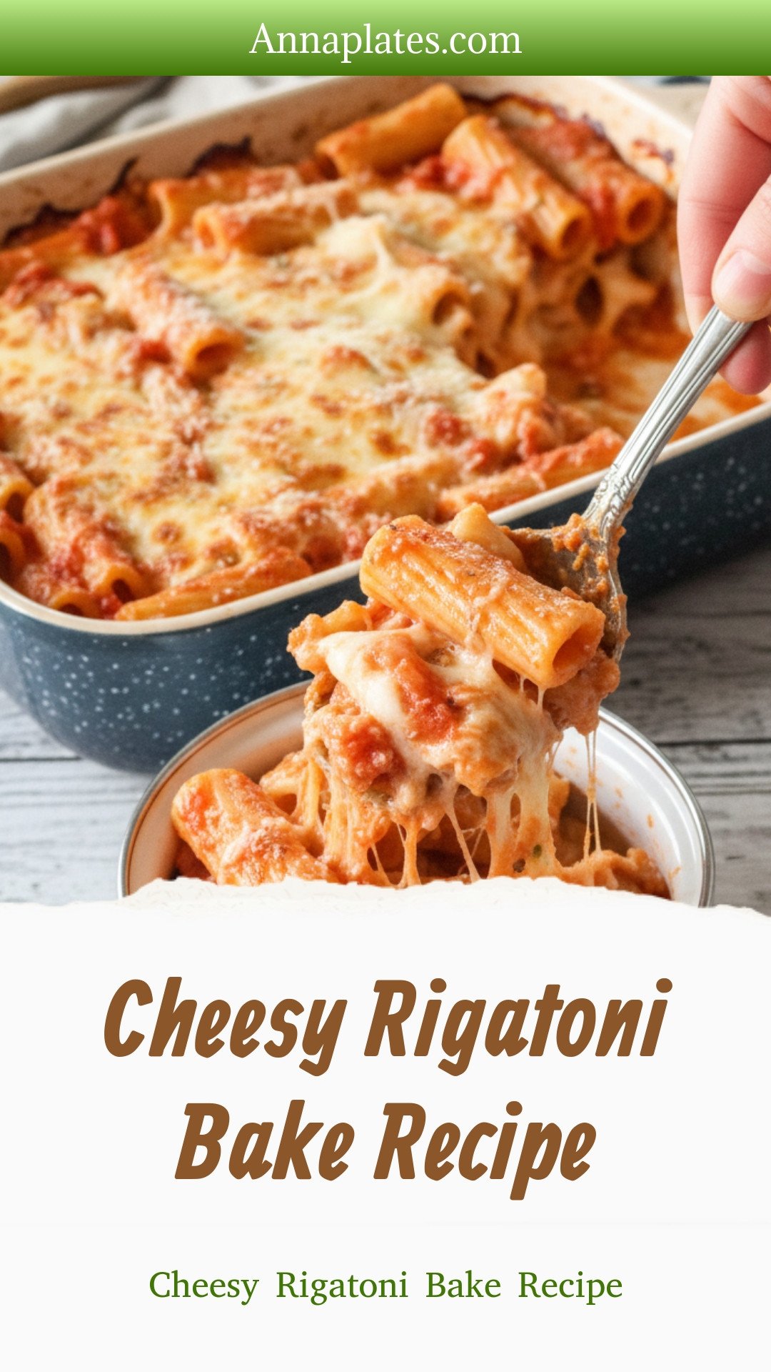 Cheesy Rigatoni Bake Recipe