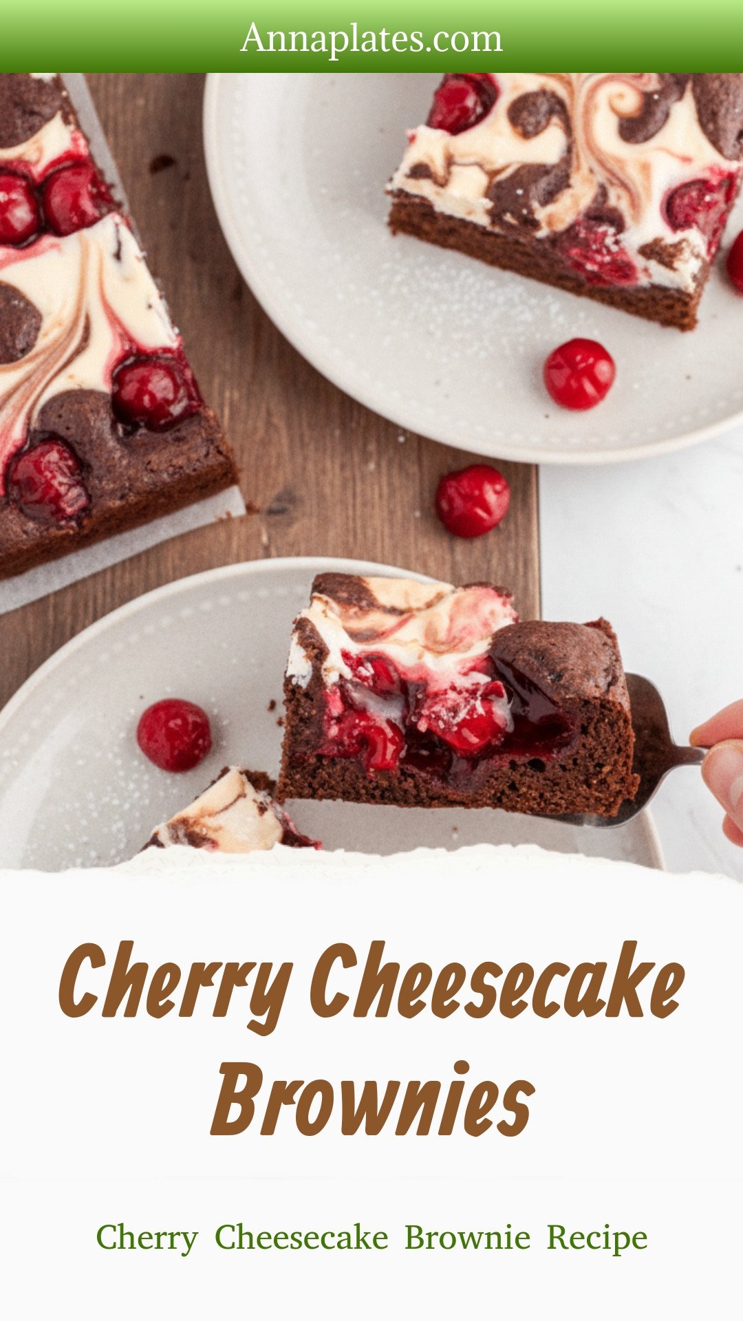 Cherry Cheesecake Brownies