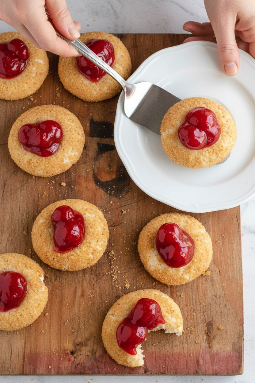Cherry Cheesecake Cookies