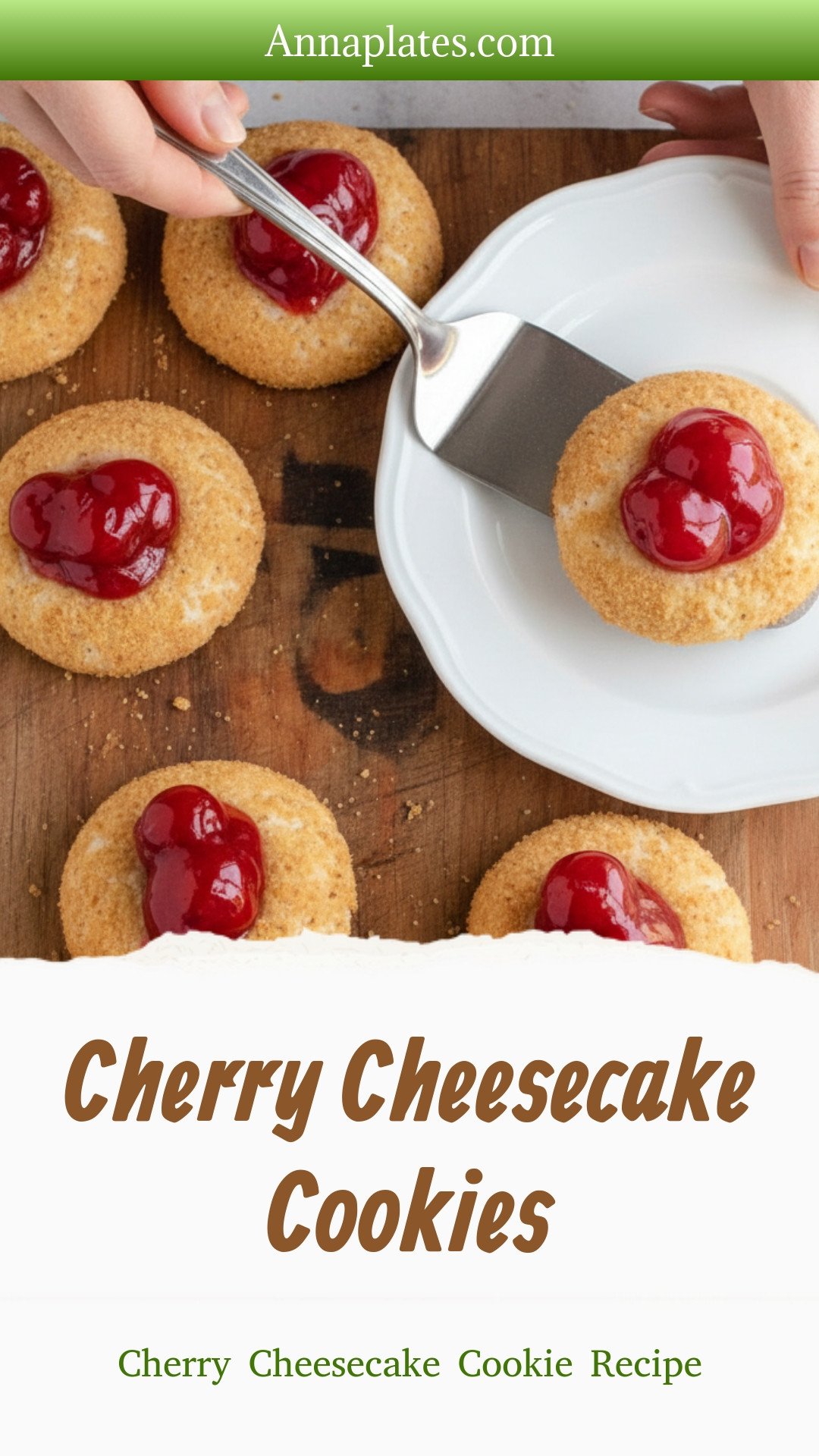Cherry Cheesecake Cookies